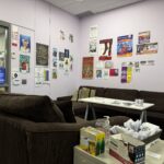 an image of the lounge area of GRCGED with 2 inviting couches